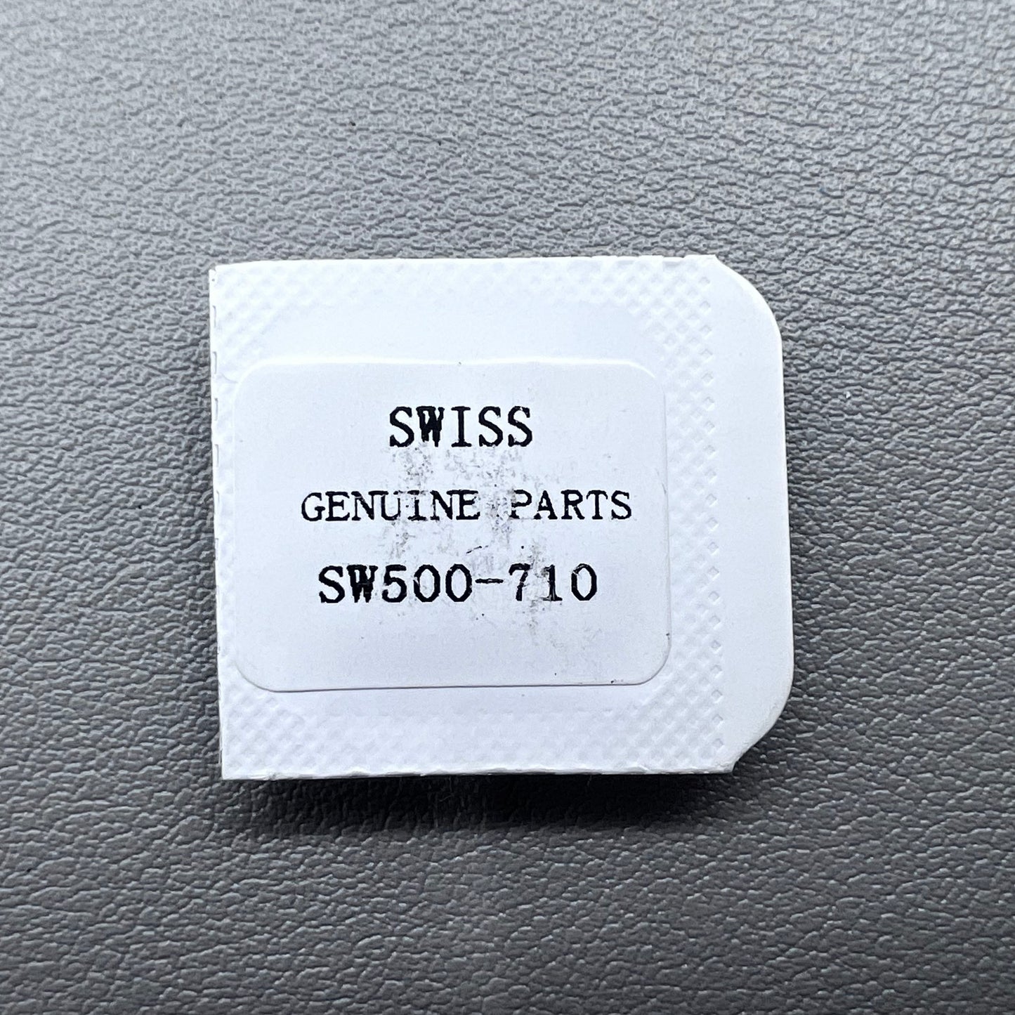 Swiss pallet fork for ETA SW500 movement, precision watch part by Made, enhancing mechanical accuracy.