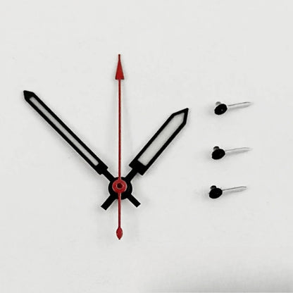 Red Second Hand Black White Watch Hands with BGW9 Luminous for VK63 VK64 6 Hands
