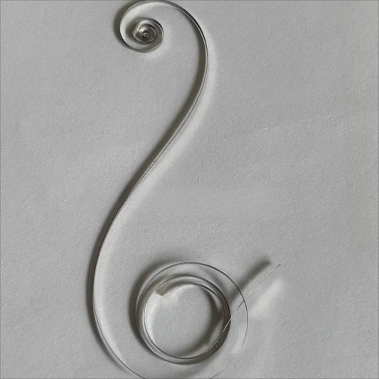 Precision mainspring for ETA2000 L595.2 L592.2 A20.L01 watch movement, Swiss quality fit.