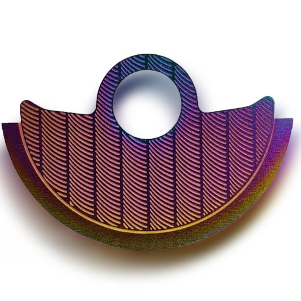 Colorful Vertical Stripe Metal Rotor Oscillating Weight Overlay For  NH35 NH36