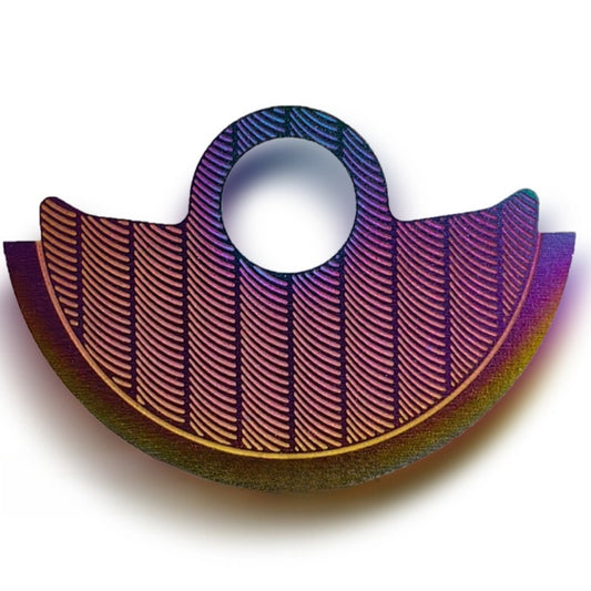 Colorful Vertical Stripe Metal Rotor Oscillating Weight Overlay For  NH35 NH36