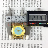 26mm TAISHAN Manual Mechanical Lady Watch 19 Jews Golden Case Single Calendar