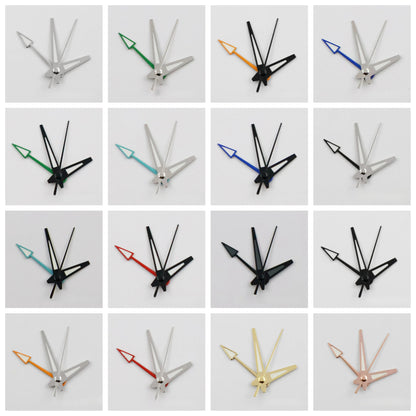 NH34 GMT GS 4Pins Green Luminous Multi-Color Watch Hands for NH35 NH34A 4R34