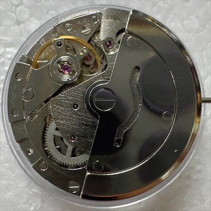 Silver Beijing 2813 8205 Mechanical Movement Date At 6 Arabic Font Watch Part