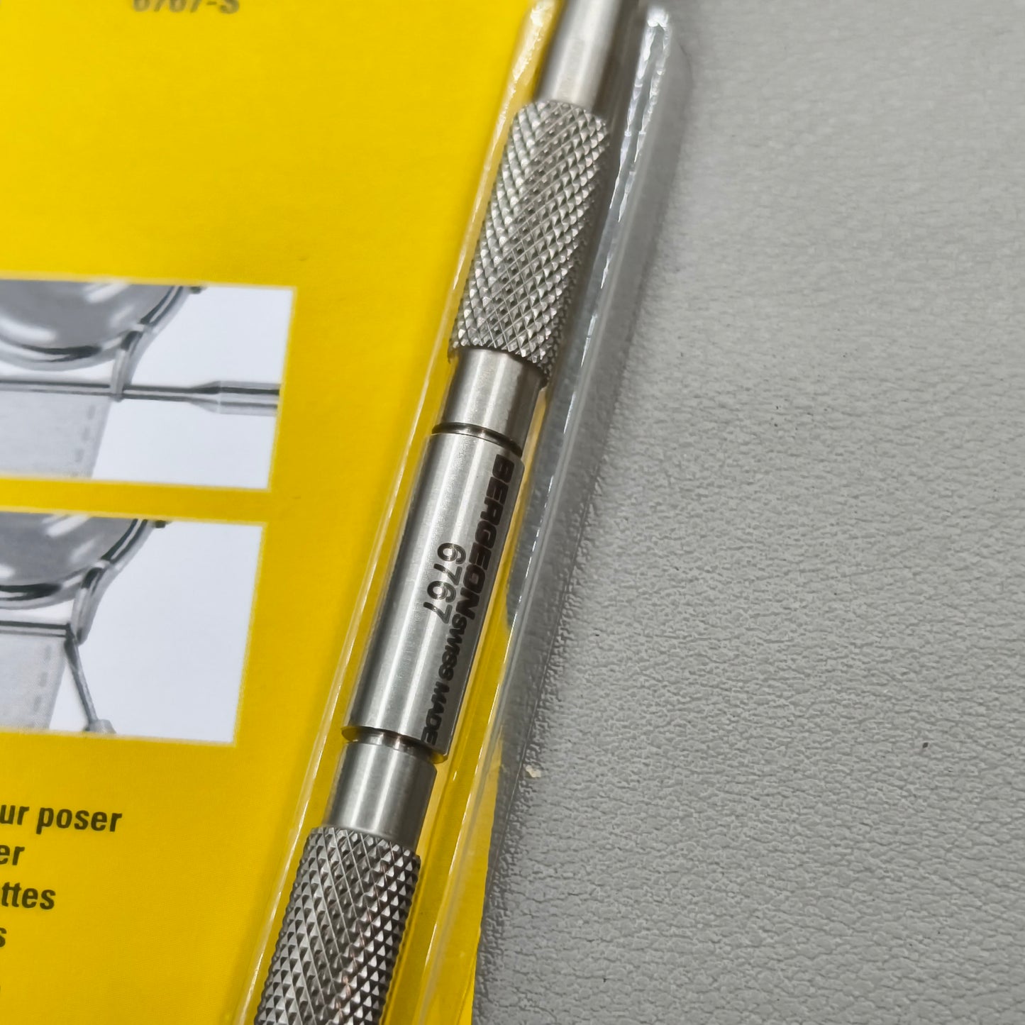 Swiss Bergeon 6767-S Spring Bar Watch Bracelet Fitting & Removal Tool