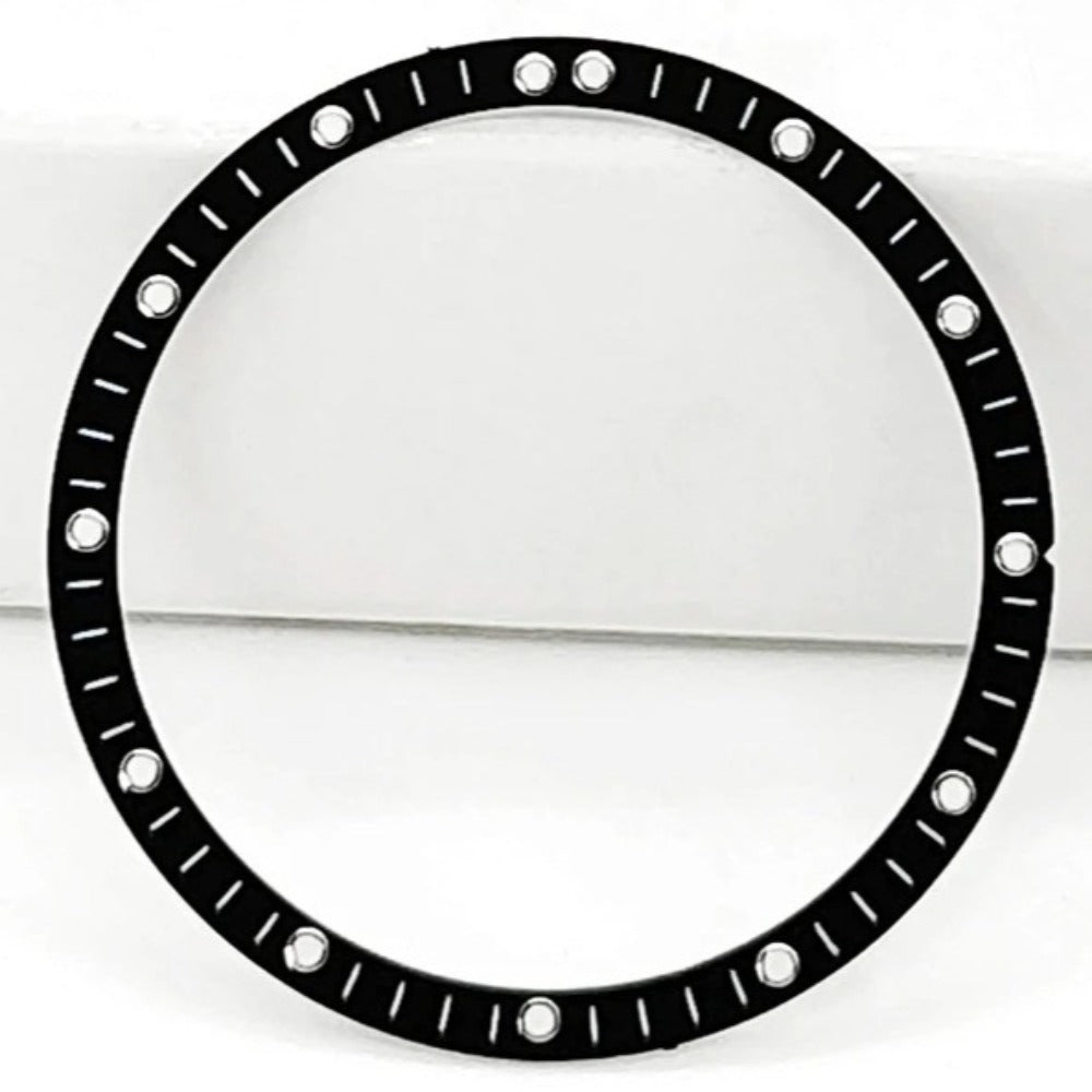 Green Luminous Black Hollow Watch Dial Ring for Skx007 Skx009 Srpd NH70/NH72
