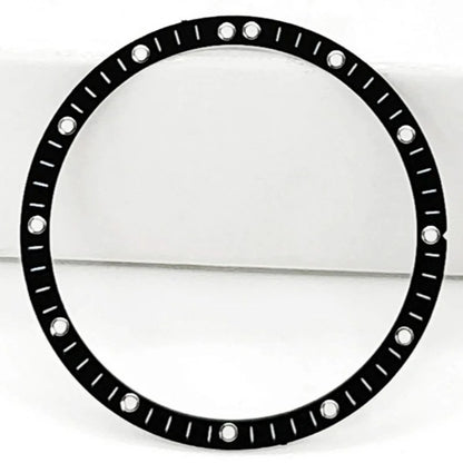 Green Luminous Black Hollow Watch Dial Ring for Skx007 Skx009 Srpd NH70/NH72