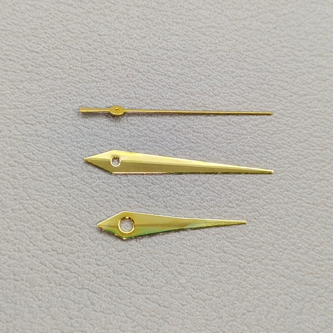 2 Sets Golden Watch Hands Set for Miyota 2035 Quartz Movement