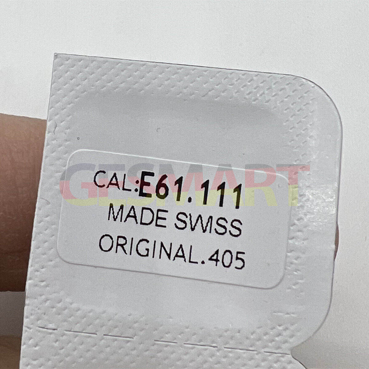 Swiss Made watch winding stem for ETA E61.111 movement, precision original replacement part.