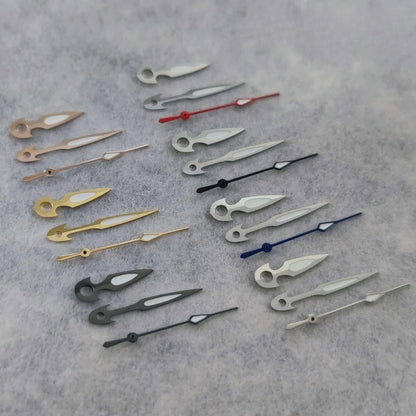 Green Luminous NH35 Watch Hands Pointers For NH34 NH35 NH36 4R 7S Movement