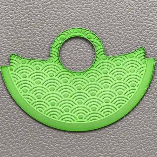 Light green waved rotor overlay, compatible with NH35 NH36 7S26 4R35 watch movements.