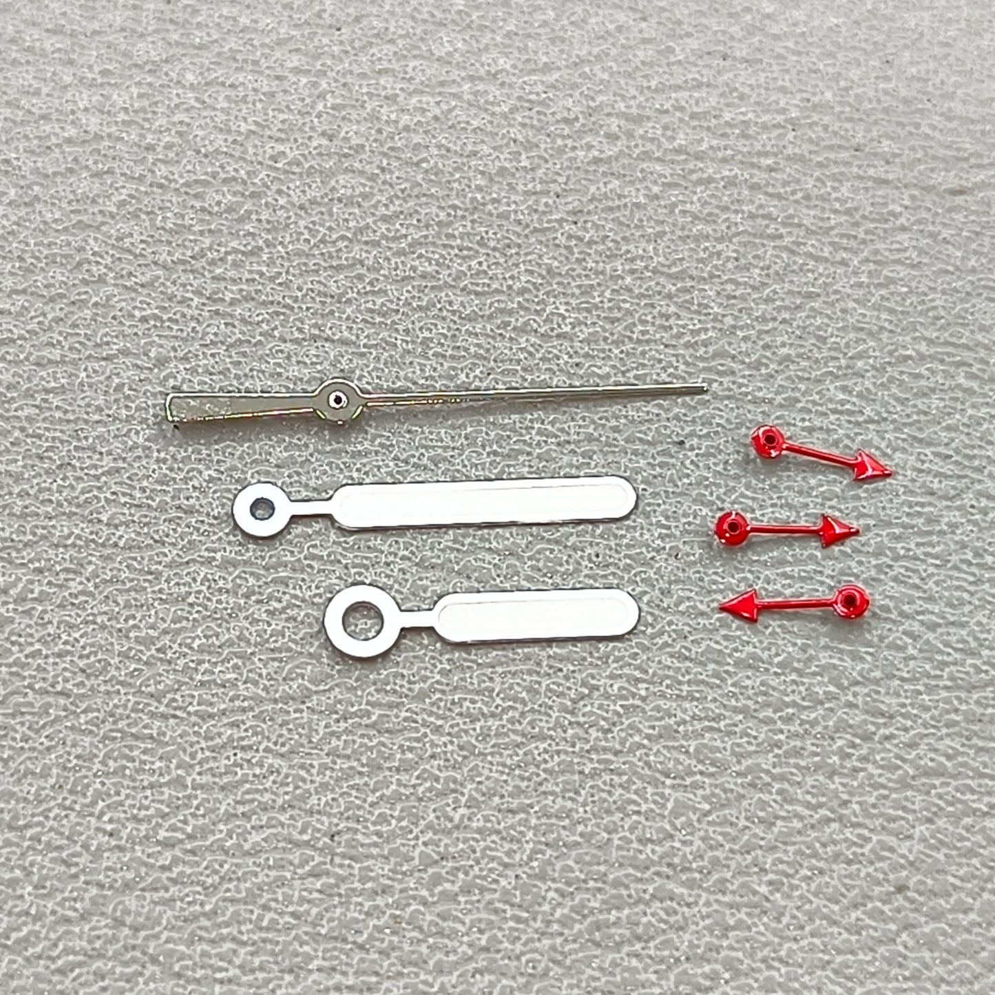 White Trim Silver Second Hands Watch Hands for OS10 OS60 OS80 Movement