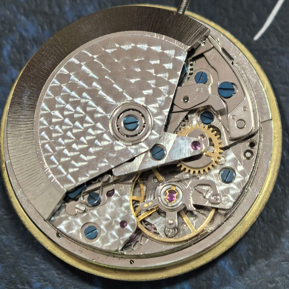 China Made Dandong 7750 mechanical movement with small seconds at 3 and 9, watch repair part.