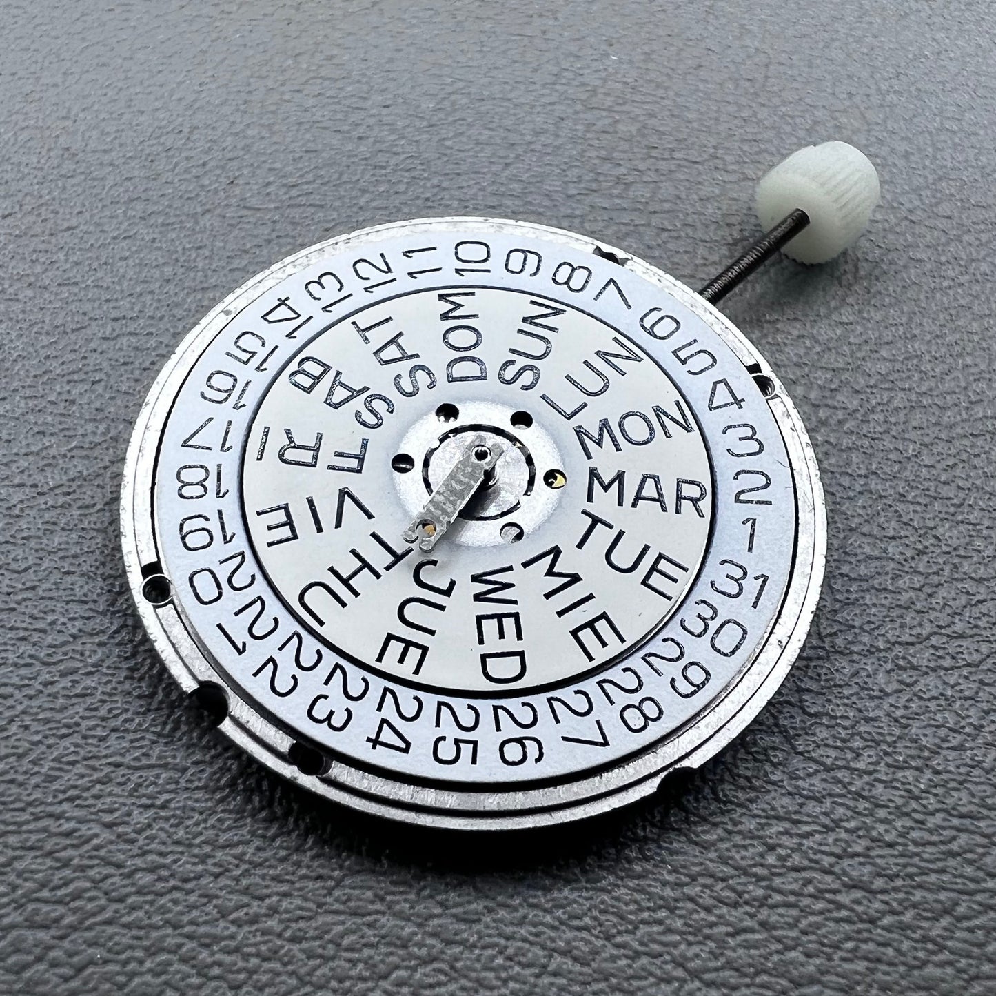 Swiss ETA 955.124 Watch Quartz Movement Day Date