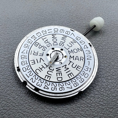 Swiss ETA 955.124 Watch Quartz Movement Day Date