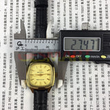 27mm Square Golden Case Golden Nail Tianjin Seagull Mechanical Ladies Watch