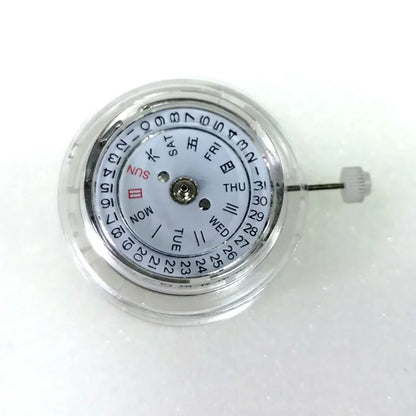 Automatic watch movement with dual calendar for 2813, 8200, 8205 models by reliable brand.