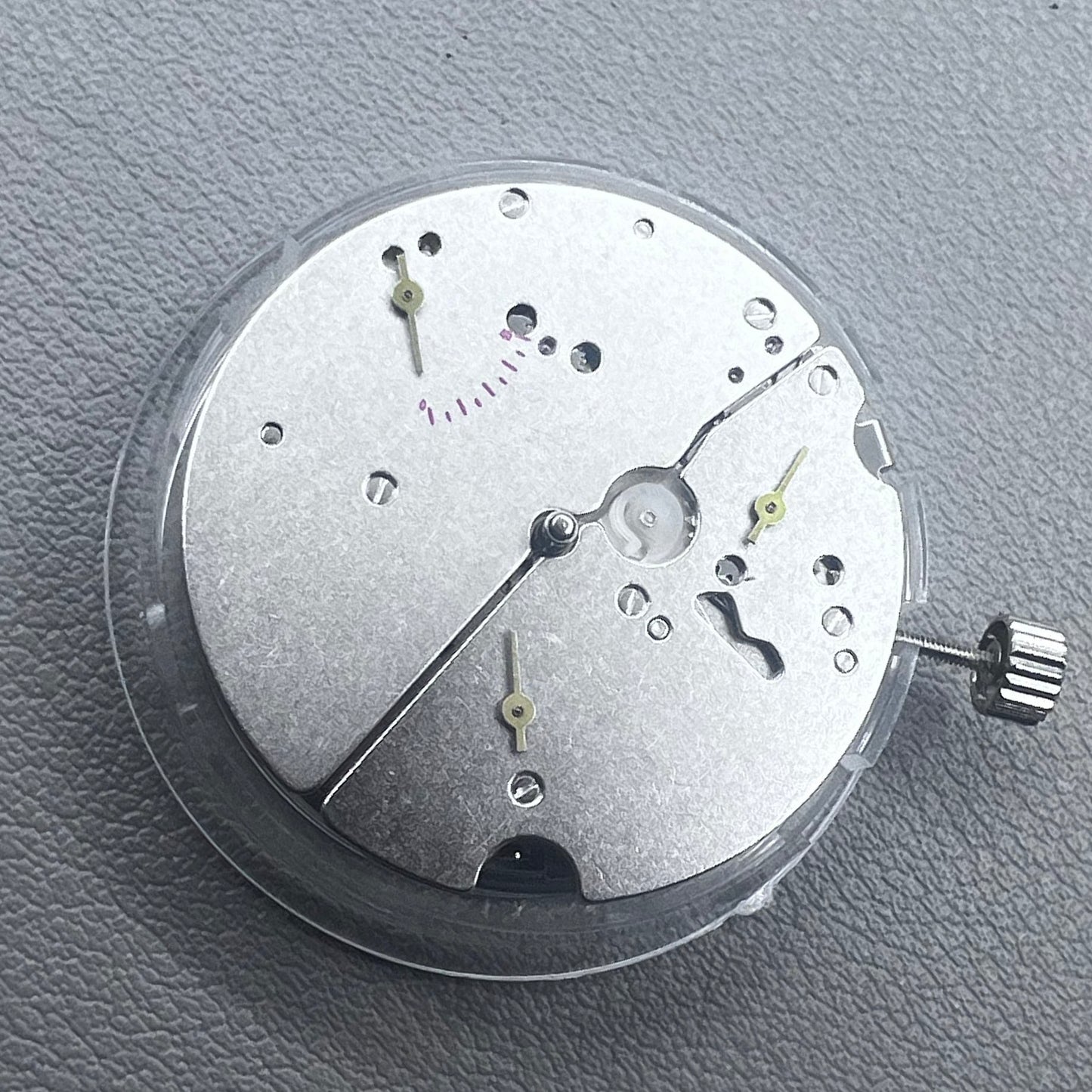 Tianjin T17 ST17 ultra-thin watch movement showcasing intricate automatic mechanical design.