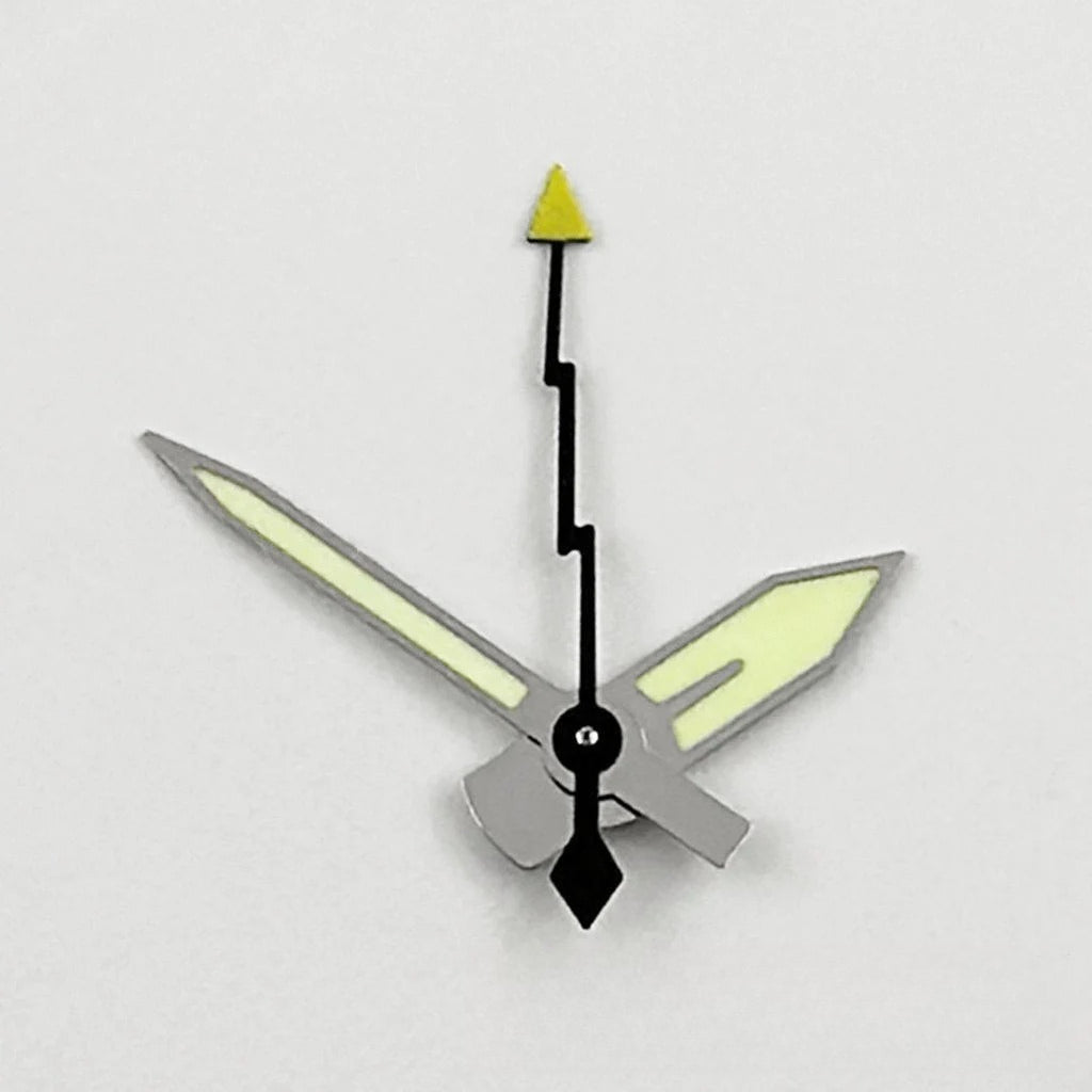 Lightning Second Watch Hands C3 Green Luminous for NH35 NH36 NH38 NH39 NH70
