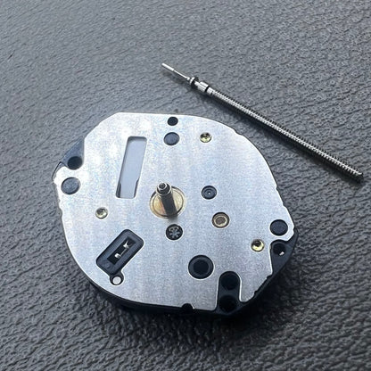 Japan Hattori Epson TMI Y121E quartz watch movement for precise timekeeping in wristwatches.