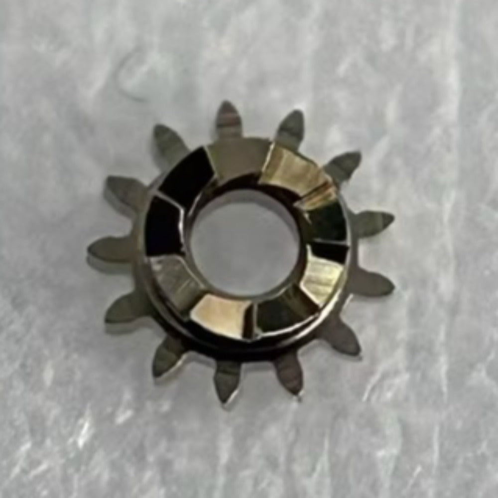 Winding pinion replacement part compatible with 899 movement for precise watch accessory repair.