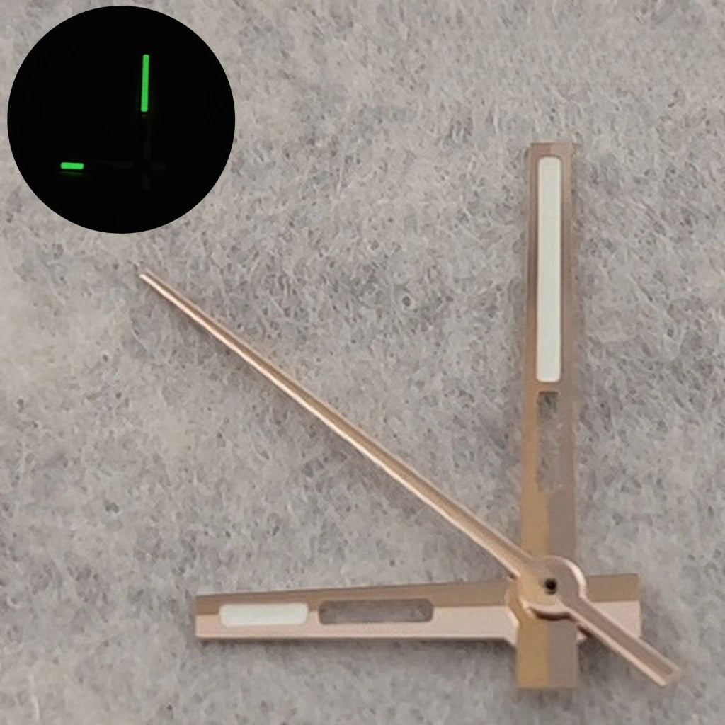 Modified Watch Hands Pointers C3 Luminous For NH35 NH36 NH38 7S26 4R35 4R36