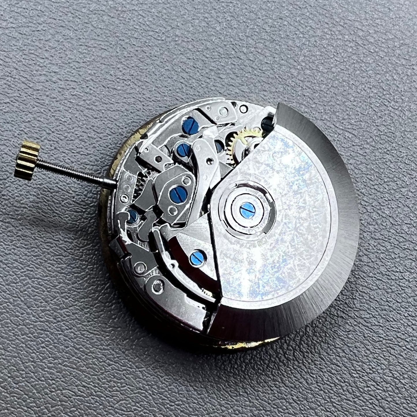 SHANGHAI 7750 White Day Date Small Automatic Mechanical Movement Second@9