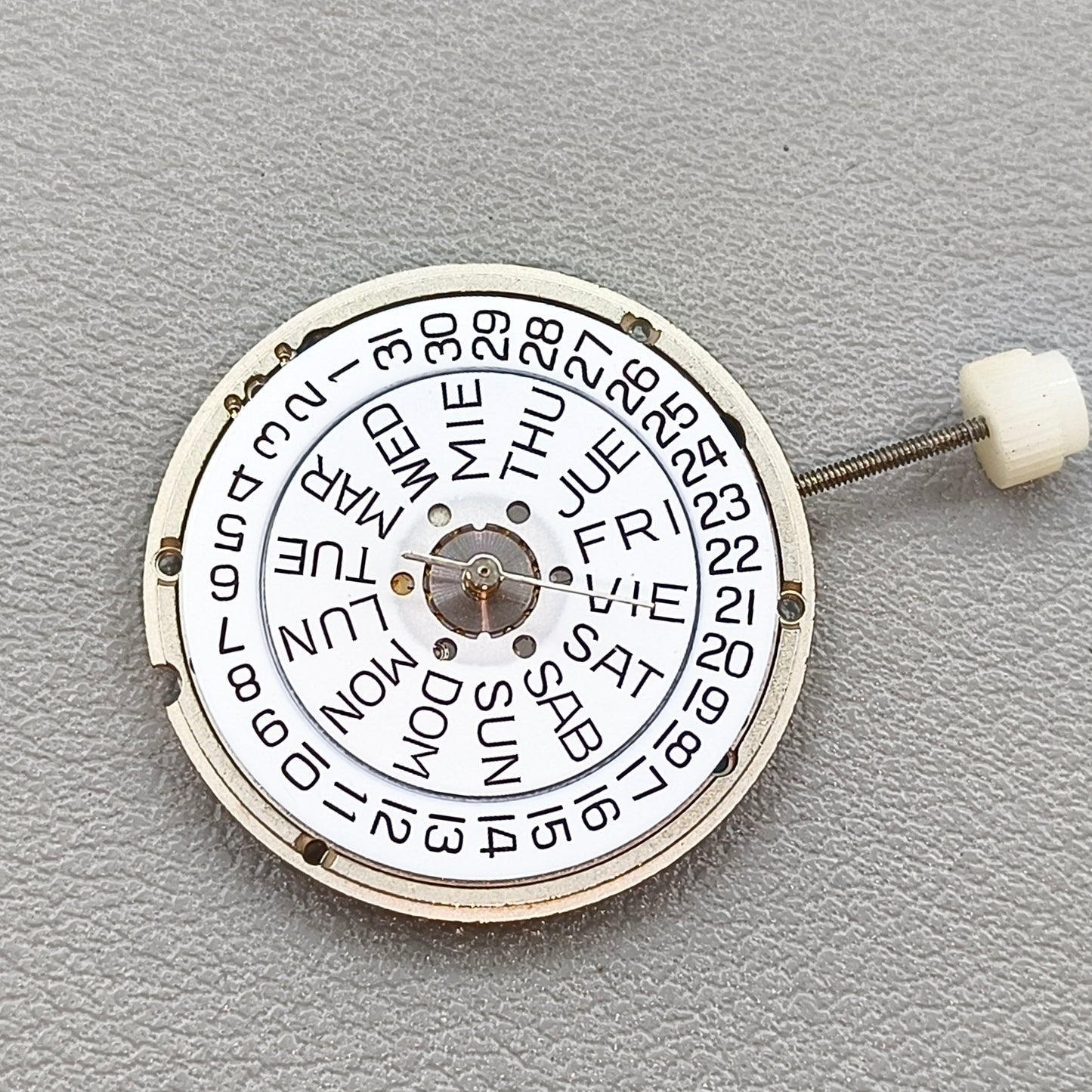 Swiss ETA 955.424 Watch Quartz Movement 3 hands/ Day/ Date