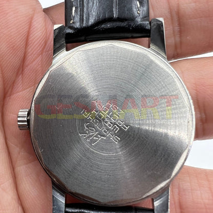 Shanghai Factory 36mm manual mechanical watch with 17 jewels, shock-resistant, classic design for elegant timekeeping.