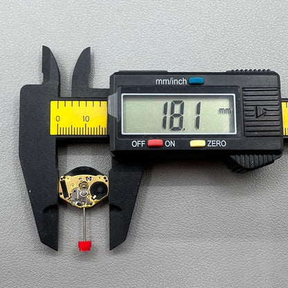 Swiss ETA 902.002 quartz watch movement with two hands, precision engineering by ETA.