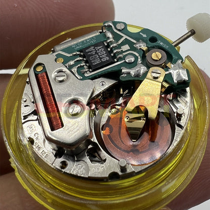 ESA536.121 Swiss Made quartz watch part with V8 movement, single calendar, 3 hands for watch repair and accessories.