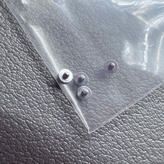 5 PIECES Silver Screws of Rotor Oscillating Weight Suitable for China 7750 Movement