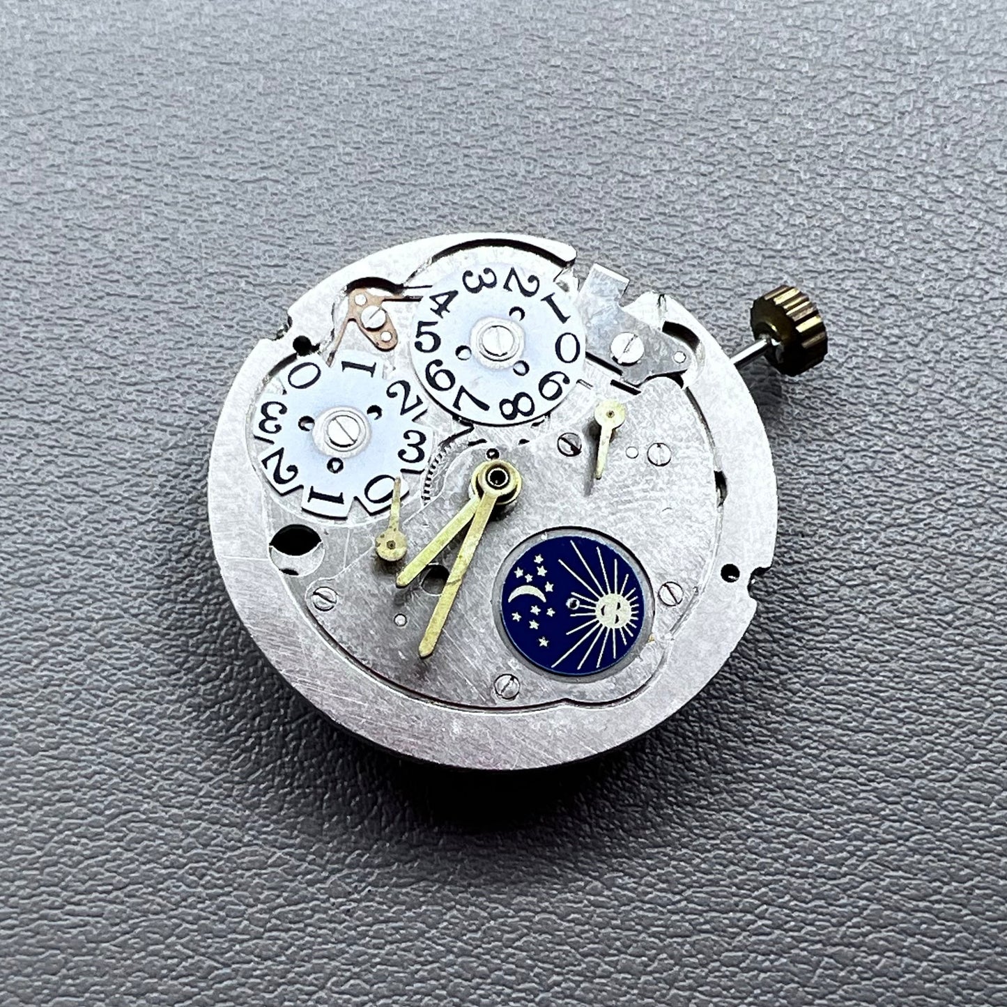 Shanghai Automatic Mechanical Movement R16 Small Second@9 Phase@6