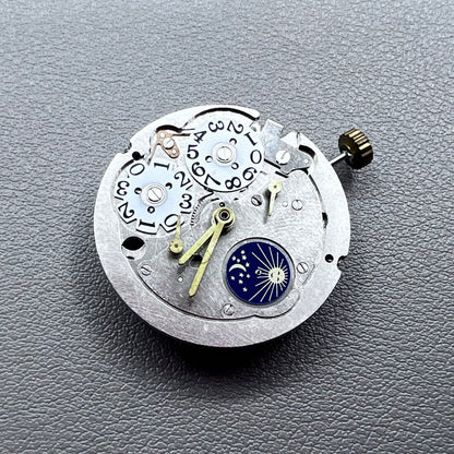 Shanghai Automatic Mechanical Movement R16 Small Second@9 Phase@6