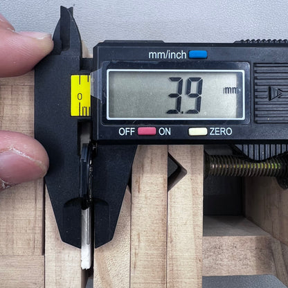 Japan VX22 quartz watch movement with date at 3 o'clock, white disk replacement for precision.