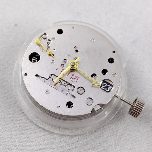 ST 2533 GMT watch accessory with date, power reserve; automatic mechanical movement by M9 brand