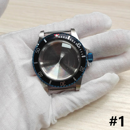 39.5mm Stainless Steel Watches Case with Bezel & Acrylic Glass for NH35 NH36