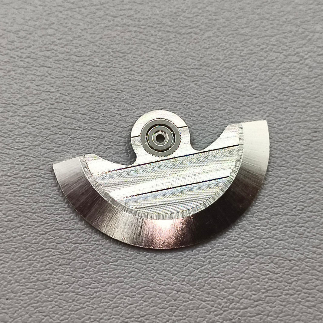 Band Vein Silver Rotor Oscillating Weight+Ball Bearing for 7750 7751 7753 Movement
