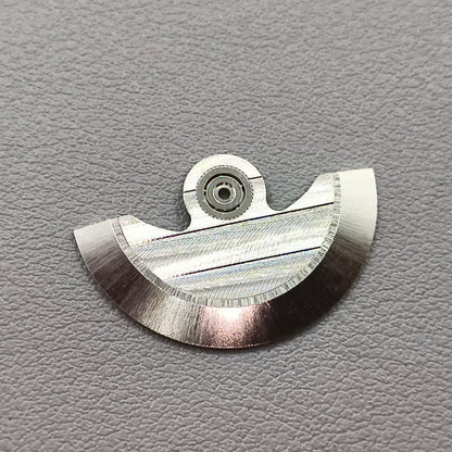 Band Vein Silver Rotor Oscillating Weight+Ball Bearing for 7750 7751 7753 Movement