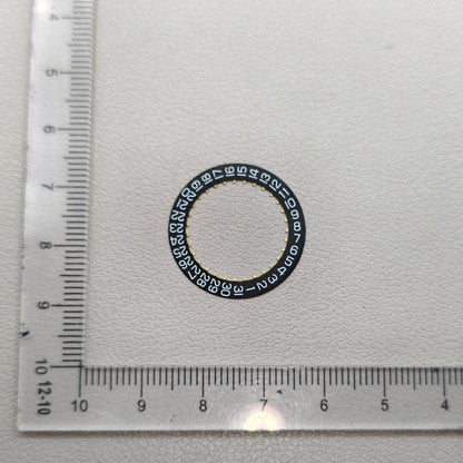 Black Date Disk Wheel Date Wheel Date@3 for ETA 2824-2 2892 Mechanical Movement