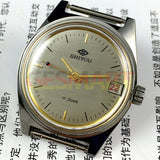 32mm Shiyou China Made Grey Manual Mechanical Watch 17 Jews Single Calendar