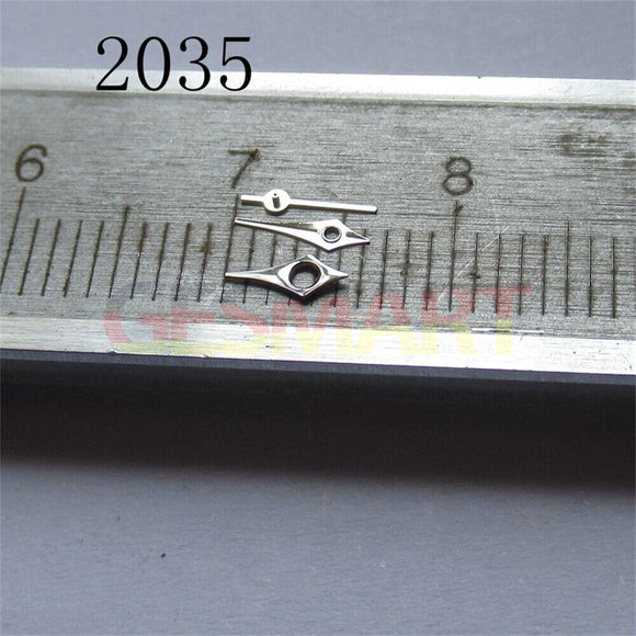 Pointed Arrow Shape Watch Hands Set for Miyota 2035 2115 2105 2305 Movement