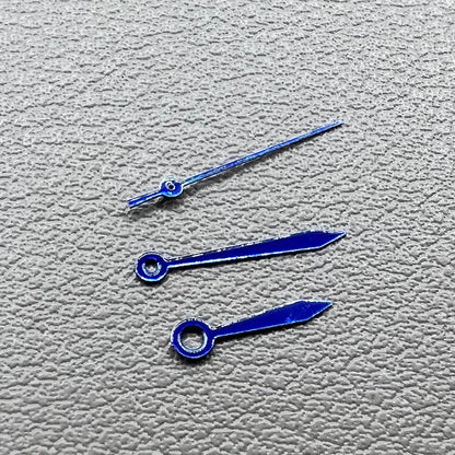 2 Sets Blue No Lume Arrow Shape Watch Hands for Miyota 2035 Movement