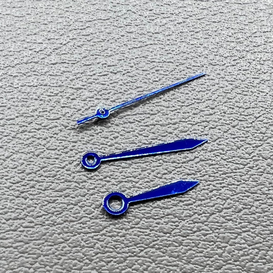 2 Sets Blue No Lume Arrow Shape Watch Hands for Miyota 2035 Movement