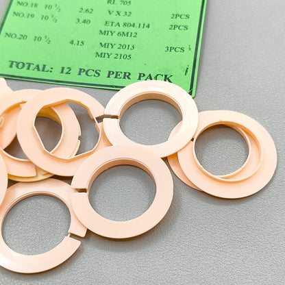 12 PIECES Movement Holder Spacer Casing Ring for ETA255.441/955.412/804.114