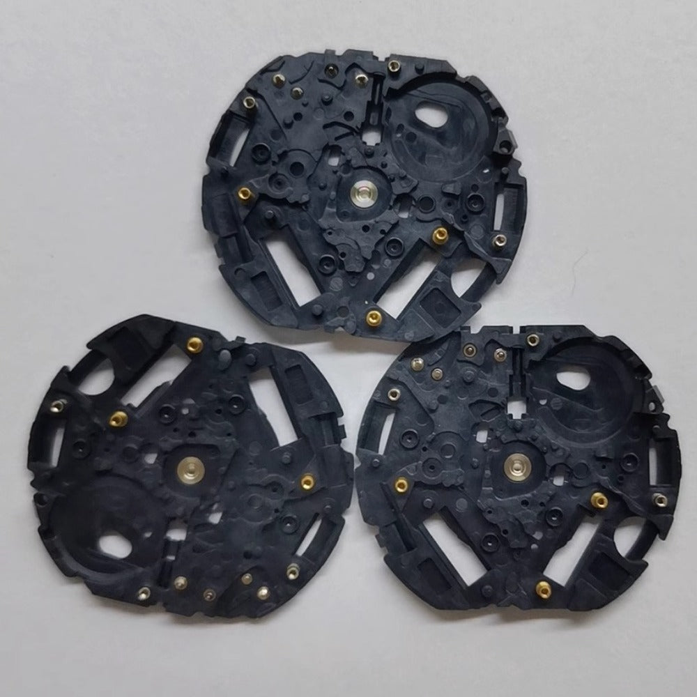 Seiko 5T82 7T82A quartz movement main wheel bridge, Japan made, precise watch accessory.