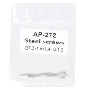 27.2x1.6x1.4 AP Watch Spring Bar+Steel Screws for Audemars Piguet Watch Repair Part