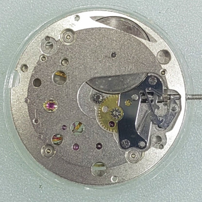 Swiss Made ETA7001 automatic watch movement with 2 hands, shockproof design for durability.