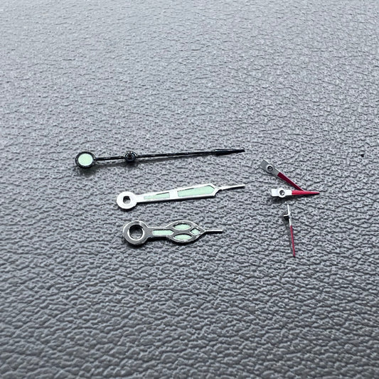 2 Sets Silver Trim Watch Hands for Miyota OS10 OS20 OS60 OS80 Movement