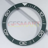 38.5mm Ceramic Blue Luminous Slope Watch Bezel Ring Fit for Conquest Watch